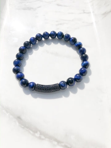 Axel "Blue Tiger eye" Bracelet