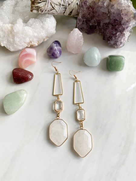 Harmony "Quartz" Drop Earrings