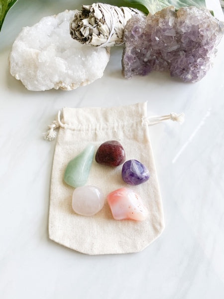 Calming stone set