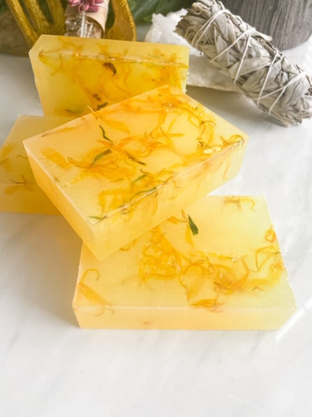 Lemon Calendula Soap