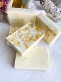 Lemon Calendula Cream Soap Bar