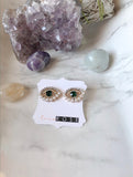 Evil Eye Stud Earrings